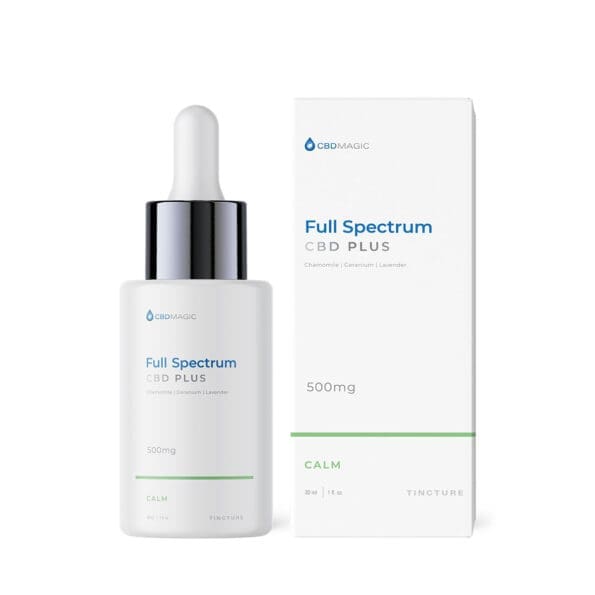 Full Spectrum CBD Oil Plus (CALM), 500mg