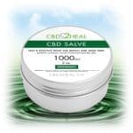 Peppermint CBD Healing Salve for Muscle & Joint Pain, 1000mg