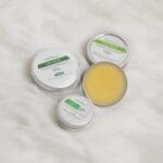 Baume cicatrisant à la menthe poivrée et au CBD pour les douleurs musculaires et articulaires, 500 mg