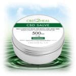 Baume cicatrisant à la menthe poivrée et au CBD pour les douleurs musculaires et articulaires, 500 mg