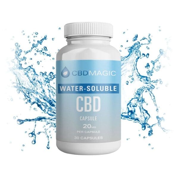 water soluble cbd capsules 600mg by cbdmagic