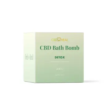 cbd bath bomb detox by cbd2heal 200mg