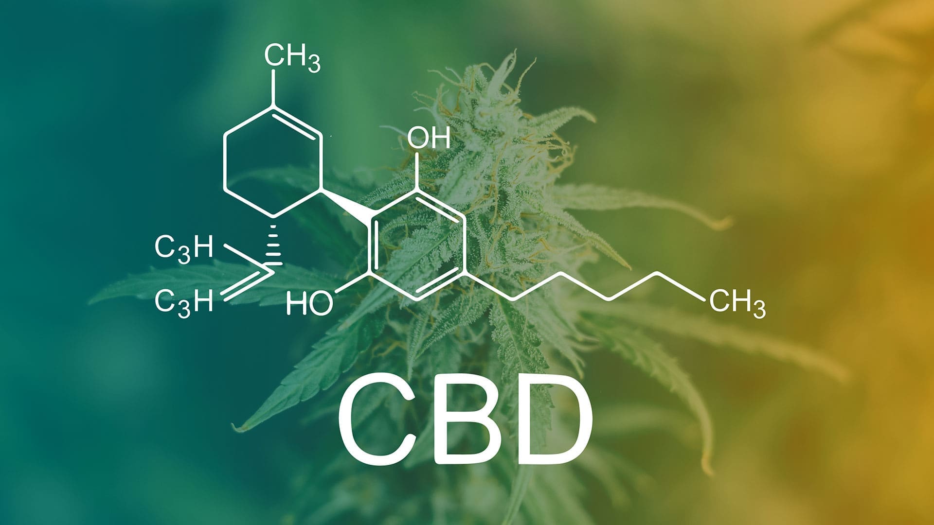 image of the cbd molecular formula