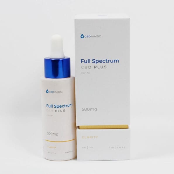 CBD Oil Tincture plus clarity focus 500mg full spectrum